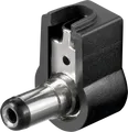 GOOBAY 11629 - Hohlstecker mit Knickschutz Ø außen: 5,5 mm, Ø innen 2,1 mm