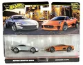 Hot Wheels Aston Martin DB10 Jaguar CX75 2 Pack Spectre 007 Bond 1:64 Modellauto