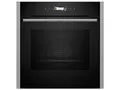 NEFF B24CR71N0, N 70, Einbau-Backofen, Integrierbarer Backofen 60 x 60cm, CircoTherm, Full Touch TFT-Display, Pyrolyse, Easy Clean, Soft Open & Close, Edelstahl