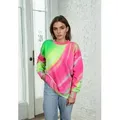 salzhaut Longpullover WIER Damen Relaxed-Fit salzhaut – nordisch frisch, lässig und frech für jeden Tag! bunt L