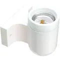 ledscom.de Wandleuchte FEL, Porzellan, weiß glänzend, eckig, 1x E27 max. 300W