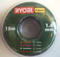 Schneidfaden Ersatzfaden 1,6 mm 15 m RAC101, für Ryobi, Homelite und andere*