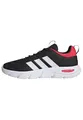 adidas Herren Cloudfoam Flex Elastic Laces Shoes, core Black/FTWR White/Lucid red, 43 1/3 EU