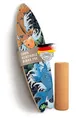 JUCKER HAWAII Skate-AID Balanceboard - Indoor Surf Balance Board für Kinder Erwachsene & Profis - Balance Board Set mit Korkrolle | Unterstütze Kinder in Krisengebieten & Verbessere Dein Gleichgewicht