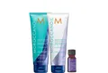 moroccanoil Haarpflege-Set Blonde Perfecting Set inkl. Treatment Purple 10 ml, 3-tlg., Anti-Gelbstich