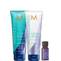 Moroccanoil Blonde Perfecting Set – Purple Shampoo 200 ml + Conditioner 200 ml