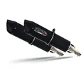 Schalldämpfer Slip-On GPR Furore Nero Genehmigt für Yamaha 660 XT R 2004-2014