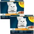 Purina Gourmet Perle kleine Filets Katzenfutter 24x85g