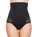 Susa Miederslip Highwaist-Panty Milano (Stück, 1-St) Bauchformend schwarz 42
