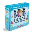 Bob Books - First Stories Box Set Decodable Phonics Books, Ages 4 and Up, Kindergarten (Stage 1: Starting to Read)