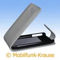 Flip Case Etui Handytasche Tasche Hülle f. Apple iPhone 3GS (Weiß)