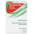 VENORUTON Intens zur Behandlung von Veneninsuffizienz: Gegen geschwollene, schwere, kribbelnde Beine. Arzneimittel mit gewebsentwässender Wirkung. 500 mg Oxerutin pro Filmtablette. 100 Tabletten
