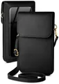moex Handyhülle moex® CitySling für Samsung Galaxy S8, Handytasche zum Umhängen kleine Handtasche mit Handyfach Touch-Fenster