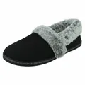 Damen Skechers 'Team Wohlig' 32777 Slip Auf Memory Foam Vegan Hausschuhe