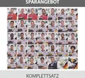 EM 2020 REWE Sammelkarten - 1 Komplettsatz GLITZER