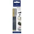 FABER-CASTELL Metallics Marker, 2er Blisterkarte 1 bis 40 Stk SPARE 75%