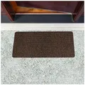 ANRO Fußmatte Schmutzfangmatte Türmatte Outdoor Fußabstreifer Türvorleger rutschfest Fussmatte Sauberlaufmatte Eingangsmatte Innen Außen Jumbo Braun 40x80cm