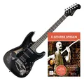 Rocktile Pro ST60-SK E-Gitarre Skull + Gitarren-Schule