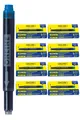 40x Patronen blau 4, Universal, für alle gängigen Füller Lamy, Pelikan, etc.,...