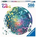4005556171705 Puzzle 500 elementów, koło. Paleta kolorów. Ocean Ravensburger