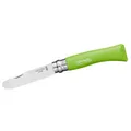Opinel - Kindermesser No 07 - Taschenmesser Gr Blisterverpackung grün/weiß