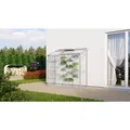VITAVIA Anlehngewächshaus, BxHxL: 19,28 x 182,3 x 68,8 cm - silberfarben