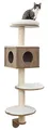 Kerbl Pet Wandkratzbaum Dinari, 45x45x177cm, braun/weiß