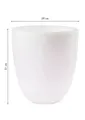 Beleuchteter Pflanztopf Shining Curvy Pot M (RGB)