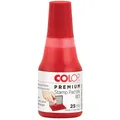 COLOP Premium Stempelfarbe 801 rot, auf Wasserbasis, dermatologisch getestet