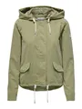 ONLY Women's ONLSKYLAR Hood Spring Jacket CC OTW Jacke, Aloe, M