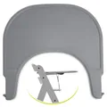 Hauck GmbH & Co.KG Alpha Click Tray grau für Hochstuhl grau