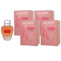 La Rive Eternal Kiss 4 x 90 ml Eau de Parfum EDP Set Damenparfum