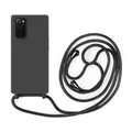 Handykette für Samsung Galaxy S20 FE Hanyhülle mit Band Hülle mit Kodel Schwarz