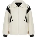 mavi Teddyjacke mit Kontraststreifen Warm und Weich Größe: XS - Creme - XS