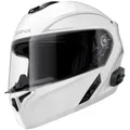 Sena Motorradhelm Sena OutRush R Klapphelm Weiss (ECE 22.06) (1er Set) weiß XXL