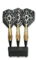 Karella Softdart Mini-Set, DREI hochwertige Kurze Soft Darts, Dartpfeile mit Kunststoffspitze, Dart für elektronische Dartscheibe, kleine Pfeile für Dartautomat