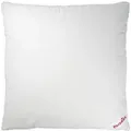 Paradies Federkissen Cleo Bio, Füllung: 85% Federn, 15% Daunen, Bezug: 100% Bio-Baumwolle, Seiteschläfer, Rückenschläfer, kuschelige Entlastung von Kopf und Nacken 80 cm x 80 cm