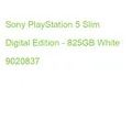 Sony PlayStation 5 Slim Digital Edition - 825GB White 9020837 (0711719020837)