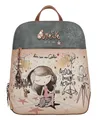 Anekke Hollywood Backpack Rucksack Freizeitrucksack Multicolor beige braun Neu