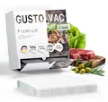Premium Vakuumbeutel, 100 Stk. 20x30cm Profi Folienbeutel, Vakuumierbeutel fü...