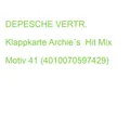 DEPESCHE Klappkarte Archie's Hit Mix Motiv 41 (4010070597429) (0011661-041)