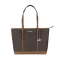 MICHAEL KORS Damen Jet Set Travel Sling Bag, Braun