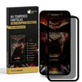 6x Anti-Spy 9H Panzerglas für iPhone 14 Plus Blickschutz mit Montagerahmen Privacy echtes Tempered Glass Panzerfolie Displayschutz Schutzfolie Schutzglas Screen Protector
