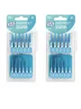 2x TePe Easy Pick Interdentalbürsten M/L blau a 36 Stück Zwischenraumbürsten
