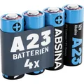 Absina  Spezial-Batterie 23 A  Alkali-Mangan 12 V 55 4 St.