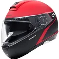 Schuberth C4 Spark Klapphelm, rot, Größe XS für Männer