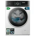Cecotec Waschmaschine 7 kg Frontlader Bolero Dresscode 7500 Inverter A. 1850 W, 1400 U/min, Inverter Plus Motor, Energieeffizient, 16 Programme, SteamMax, Startzeitvorwahl, Weiß