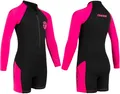 Cressi Shorty 2mm Neoprenanzug Kinder - Schwimmanzug Kinder mit UV, Kälteschutz, Quallenschutz - Schwimmanzug Mädchen & Jungs - Pink/San Diego - 5/6 Jahre