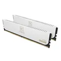 TEAMGROUP T-CREATE EXPERT Overclocking 10L DDR5 32GB Kit (2 x 16GB) 6000MHz (PC5-48000) CL30 Intel XMP 3.0 & AMD EXPO Compatible Desktop Memory Module Ram White - CTCWD532G6000HC30DC01, Weiß-UDIMM