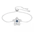 Swarovski Armband Stella Armband Verschiedene Schliffe, Stern, Blau, Rhodiniert 5639187